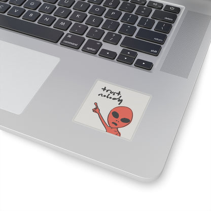 trust nobody sticker