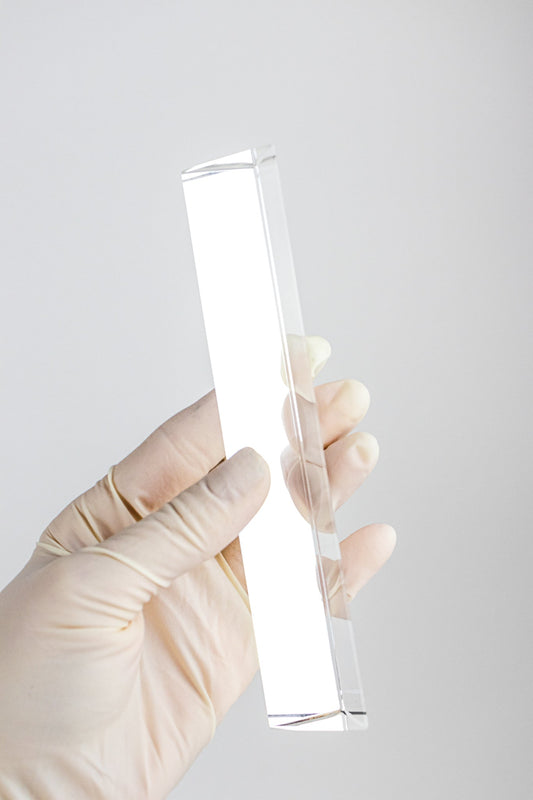 Ultra-High Clarity Glass Prism