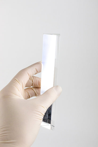 Ultra-High Clarity Glass Prism