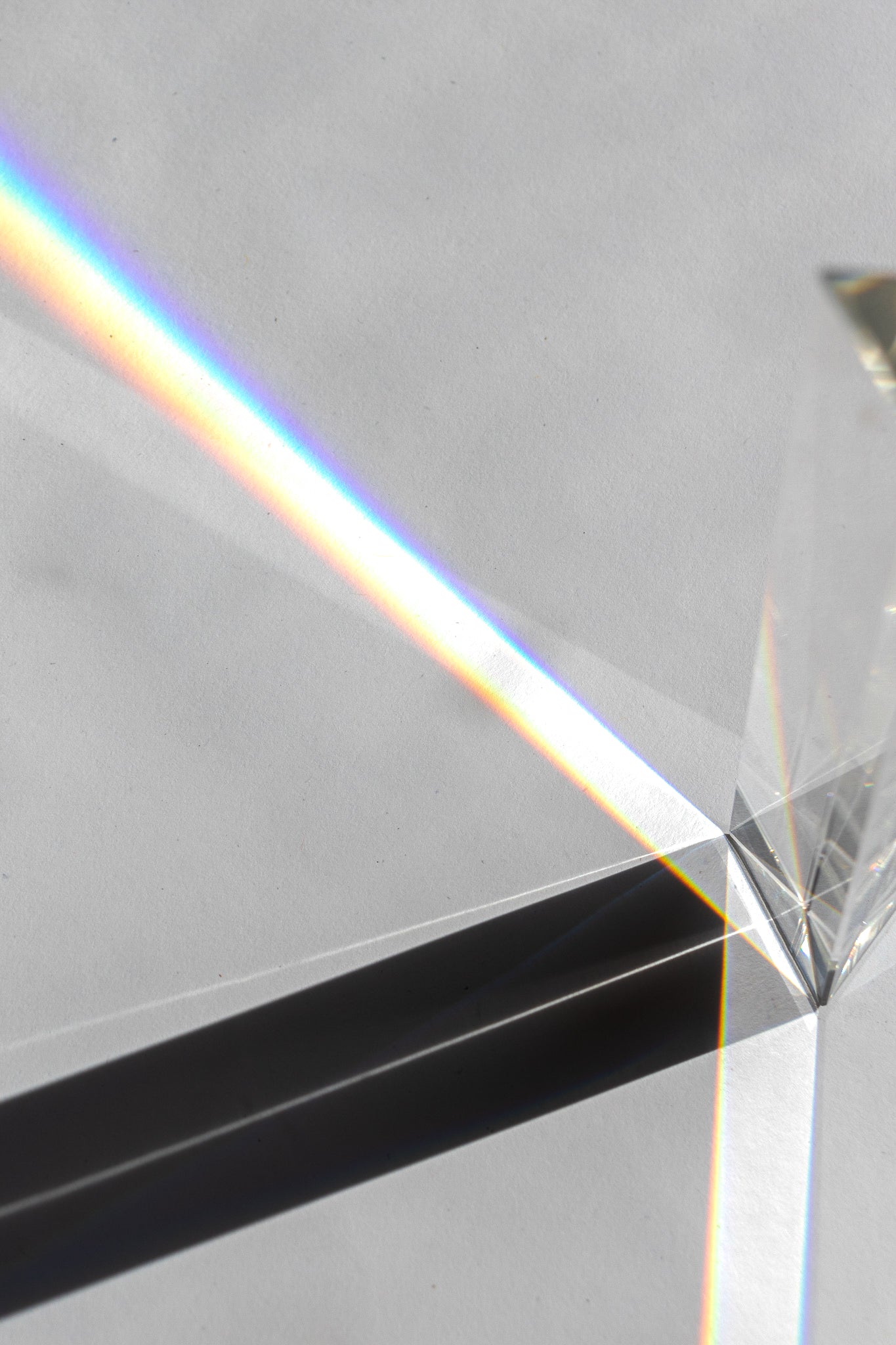 Ultra-High Clarity Glass Prism