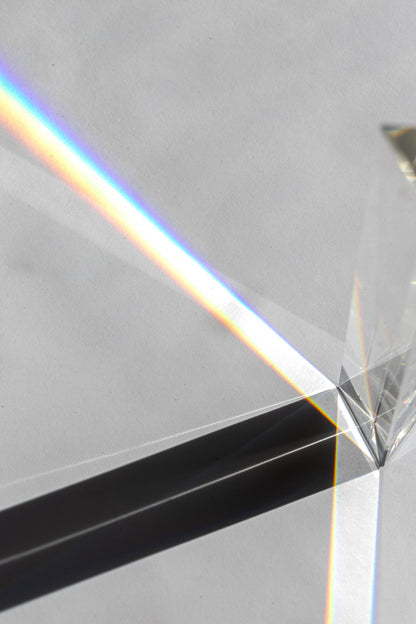 Ultra-High Clarity Glass Prism