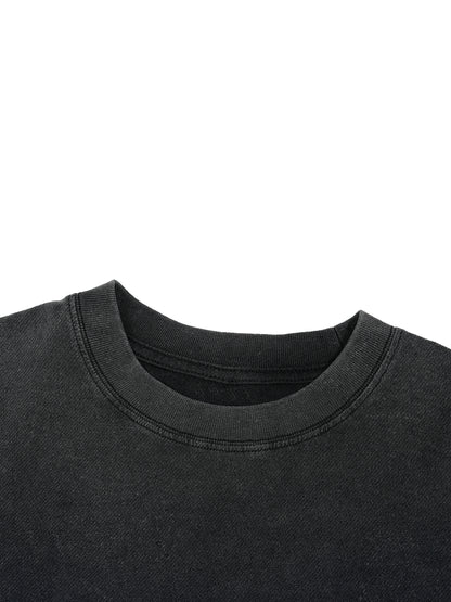 crop,fringe,summer,cyber,chill,crop top,black,t shirt,shirt