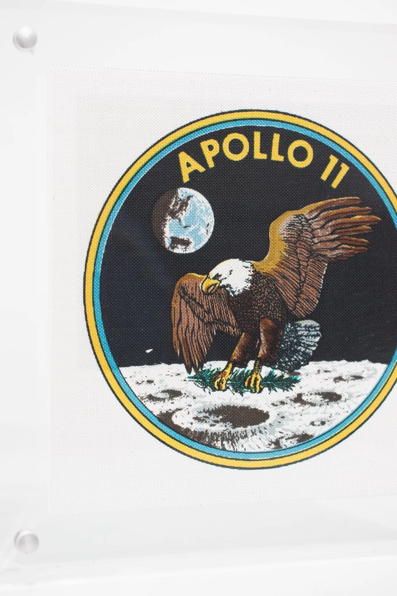 NASA Apollo 11 Beta Cloth Insignia Production Print
